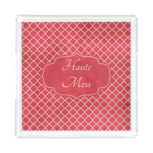 Haute Mess Funny Acrylic Tray
