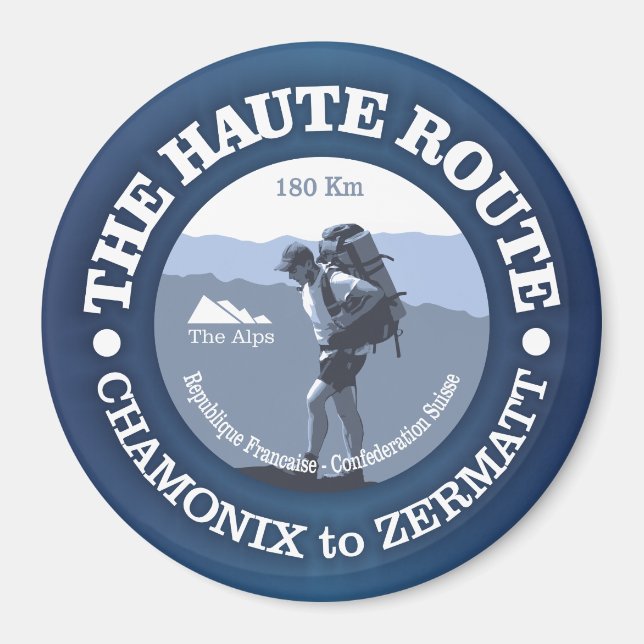 Haute Route Magnet (Front)