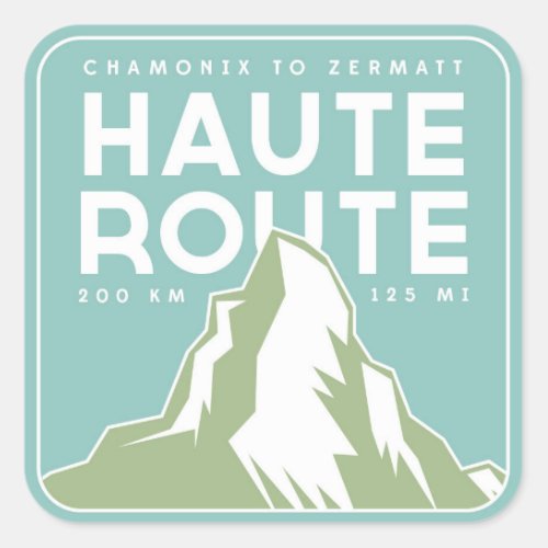 Haute Route Sticker