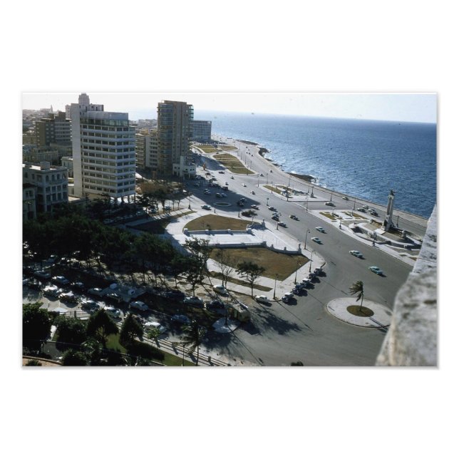 Havana 1957 in Color Photo Print (Front)
