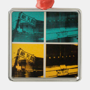 Havana 2 metal ornament