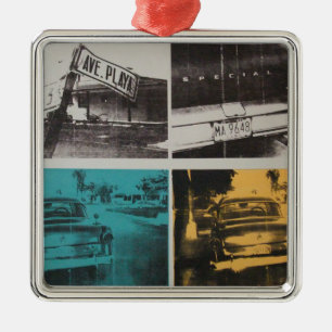 Havana 3 metal ornament