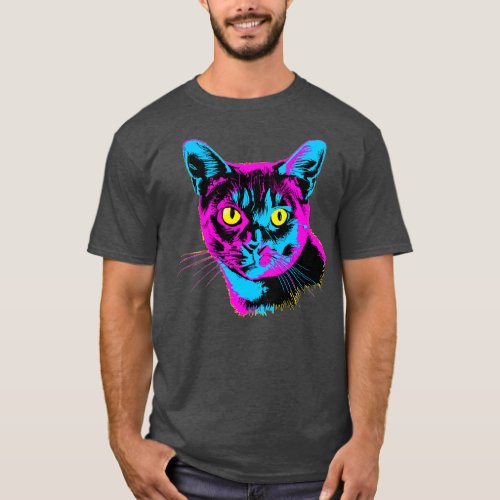 Havana Art Cat Lover Gift T_Shirt