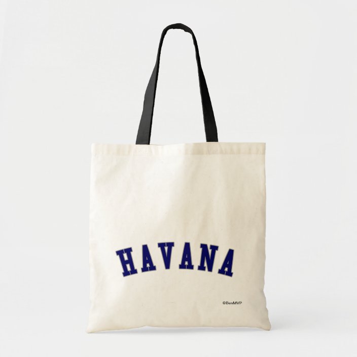 Havana Canvas Bag