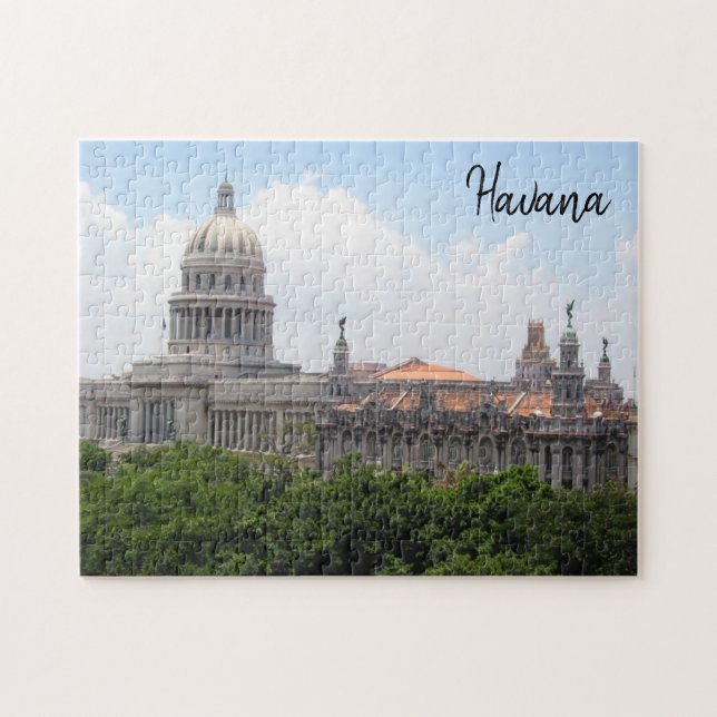 havana capitolio jigsaw puzzle (Horizontal)