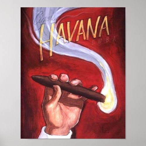 Havana Cigar Poster