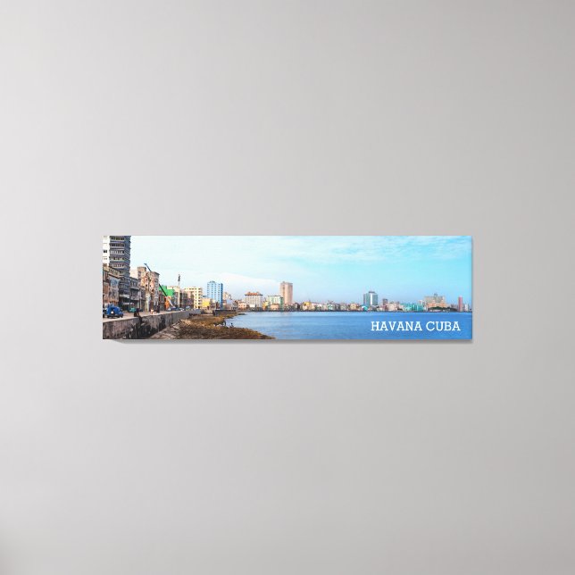 Havana city canvas print (Front)