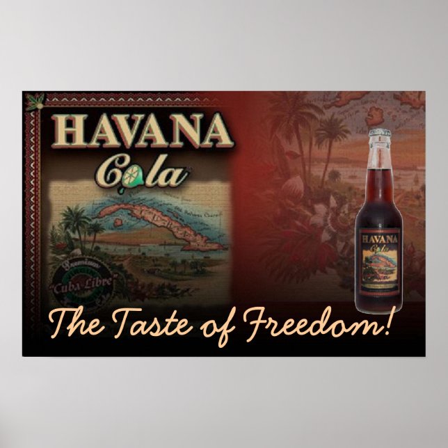 HAVANA COLA The Taste of Freedom! Print (Front)