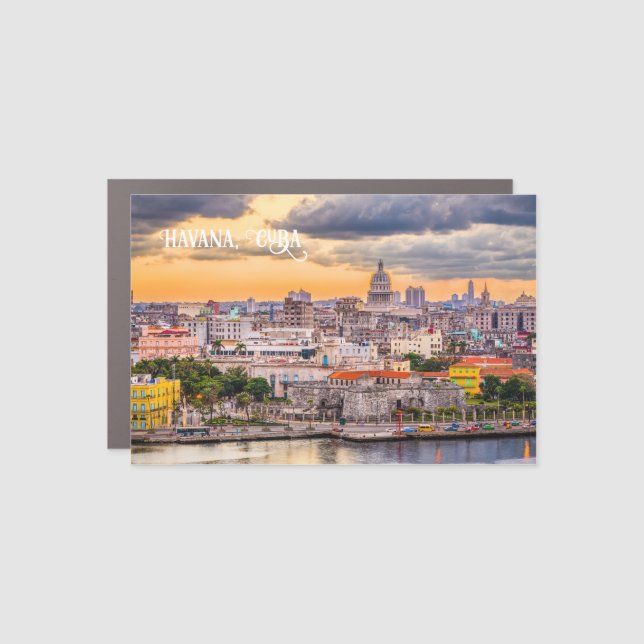 Havana CUBA Car Magnet (Front)