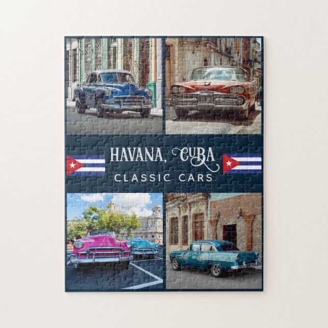 Havana CUBA Cars Jigsaw Puzzle (Vertical)