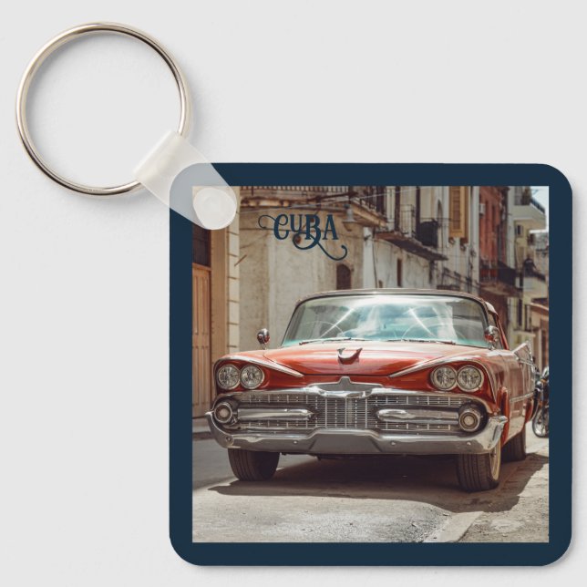 Havana CUBA Cars Keychain (Front)