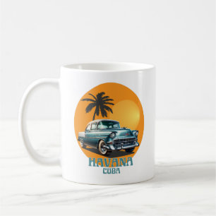 Havana Cuba Classic Cars Coffee Mug