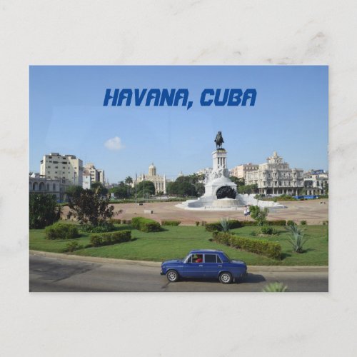 Havana Cuba El Capitolio Government Building Postcard
