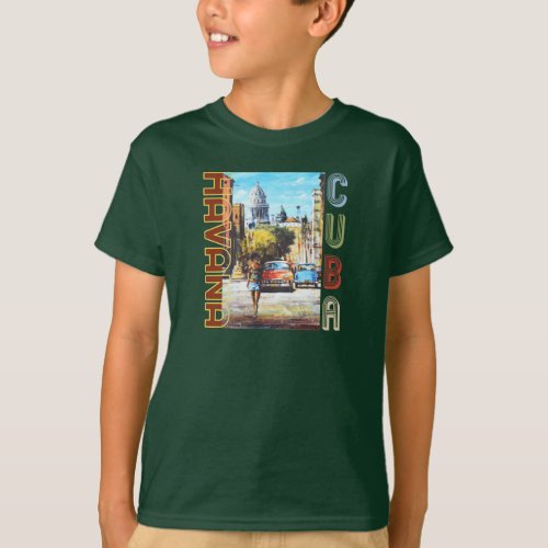 Havana Cuba Fine Art _ Capitolio Woman T_Shirt