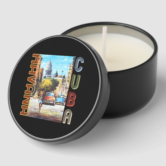Havana Cuba Fine Art - National Capital Mini Candle Favors (Corner)