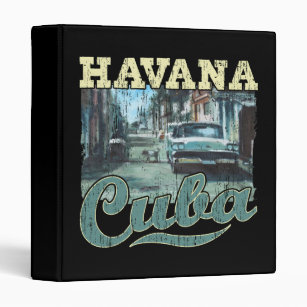 Havana Cuba Graffiti Street Art - Love Habana 3 Ring Binder