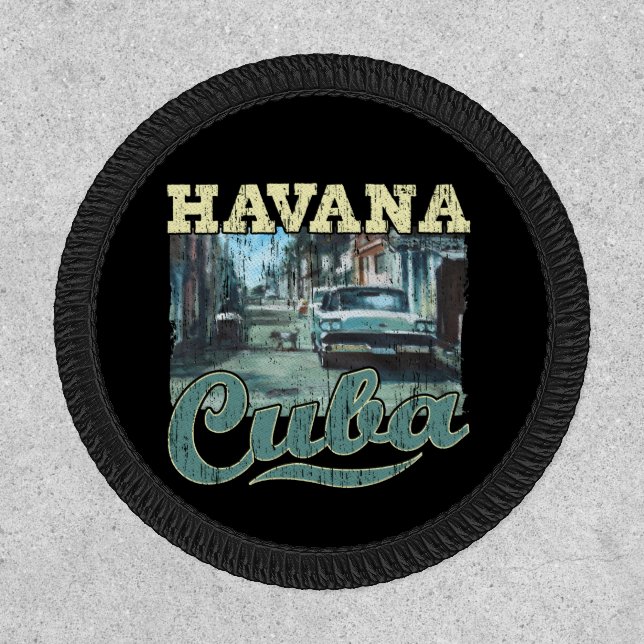 Havana Cuba Graffiti Street Art - Love Habana Patch (Front)
