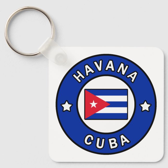 Havana Cuba Keychain (Front)