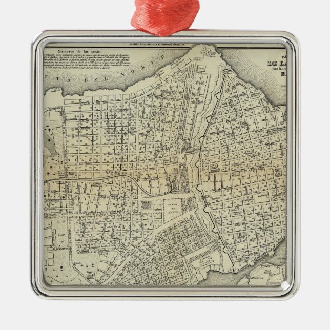 Havana, Cuba Metal Ornament (Front)