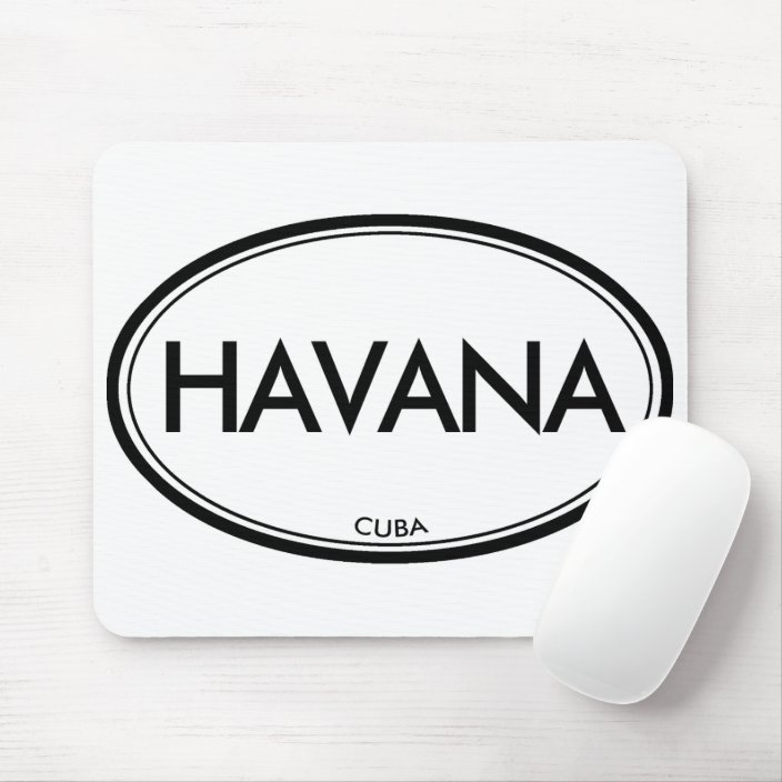Havana, Cuba Mousepad