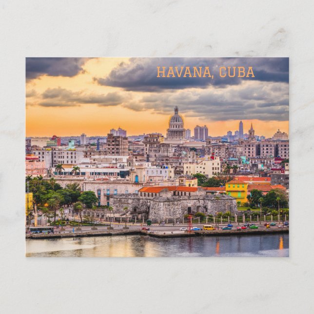 Havana CUBA Postcard (Front)