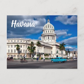Havana Cuba Postcard by NatureTales at Zazzle