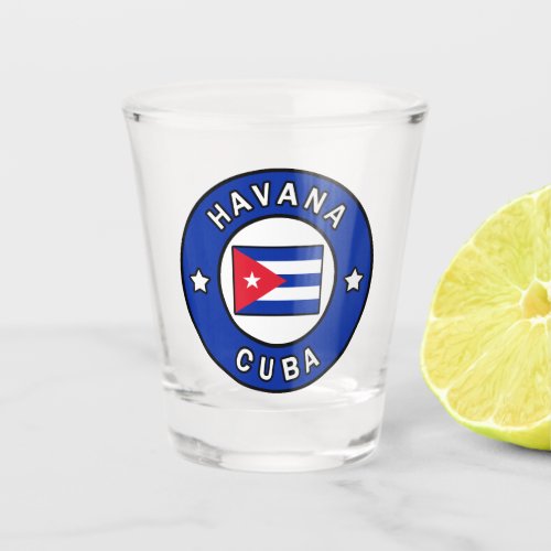 Havana Cuba Shot Glass