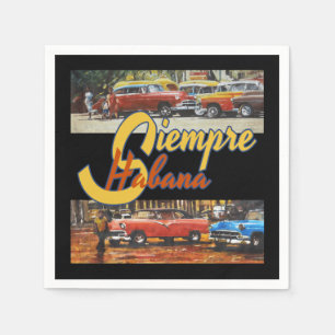 Havana Cuba - Siempre Habana Napkins