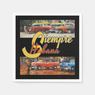 Havana Cuba - Siempre Habana Napkins