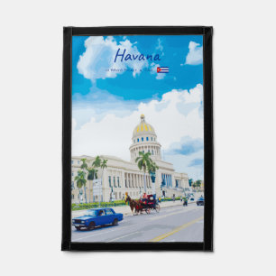 Havana, Cuba - Vintage Classic Soul Pennant
