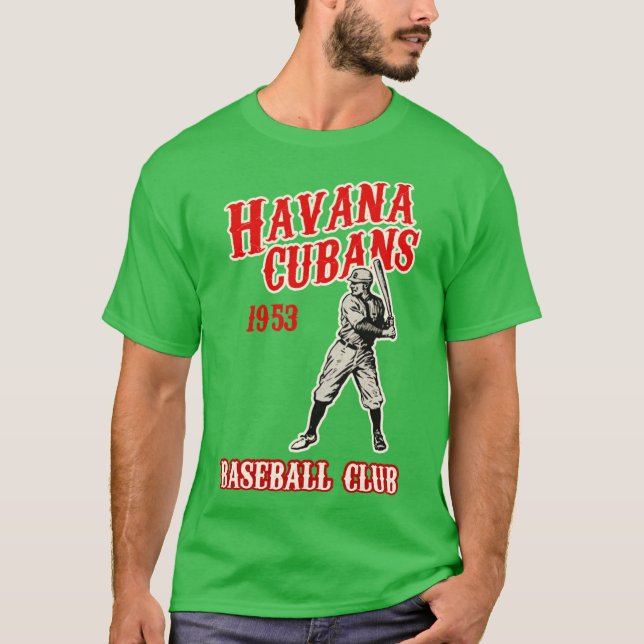 HAVANA CUBANS VINTAGE BASEBALL T-Shirt (Front)