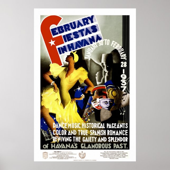 Havana Fiesta Poster (Front)
