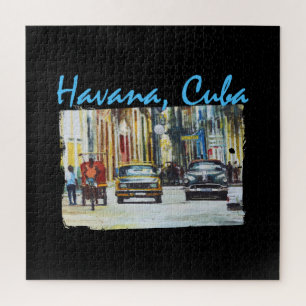 Havana Habana Viejo Cuba Jigsaw Puzzle