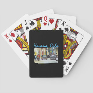 Havana Habana Viejo Cuba Poker Cards