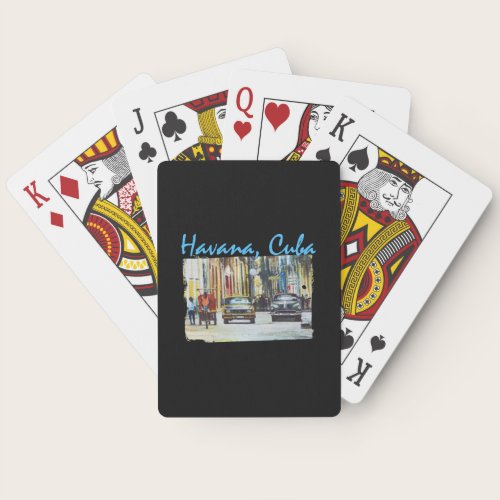 Havana Habana Viejo Cuba Poker Cards Havana Habana Viejo Cuba Poker Cards