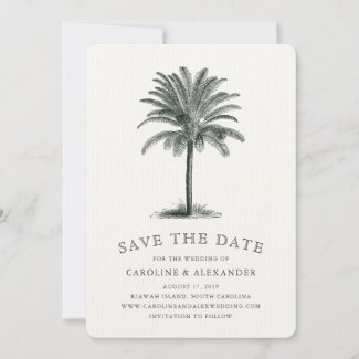 Havana Palm Save the Date