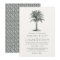 Havana Palm Wedding Invitation