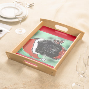Havana Silk Dog Serving Tray