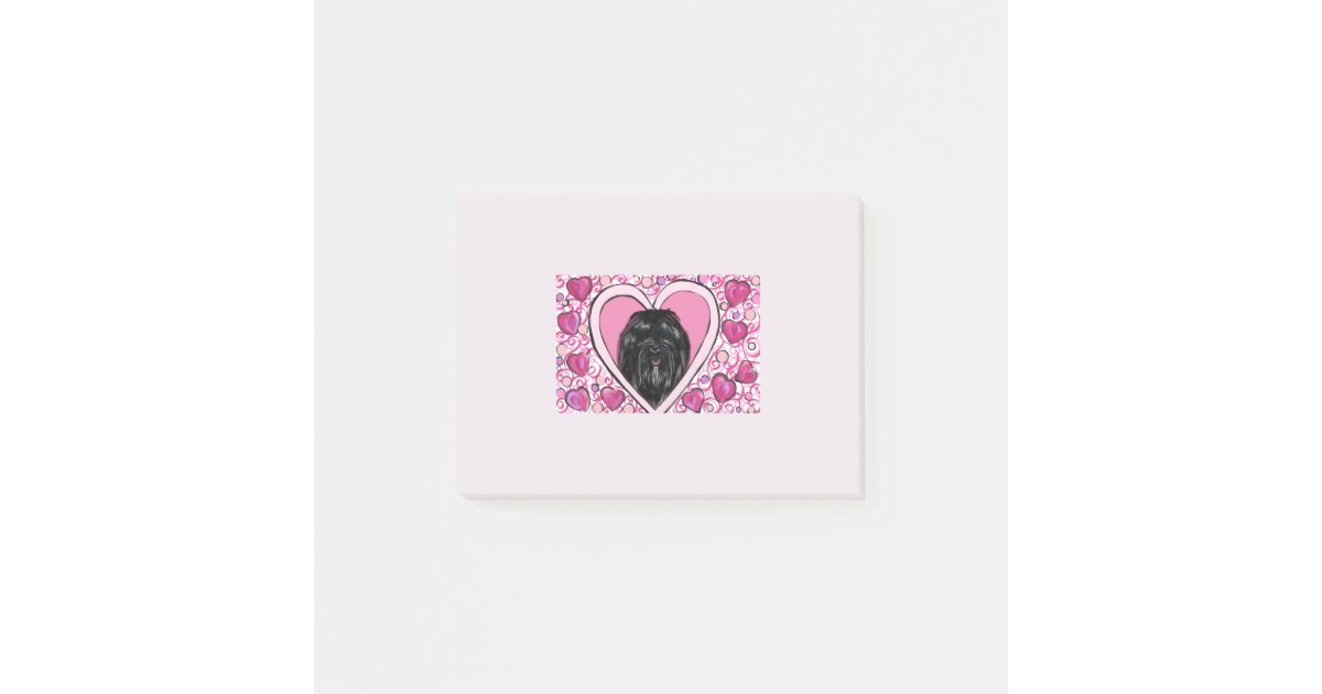 Pink Emoji Heart Post-it Notes, Zazzle