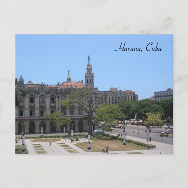 havana square postcard (Front)