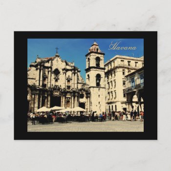 Havana Square Postcard by myworldtravels at Zazzle