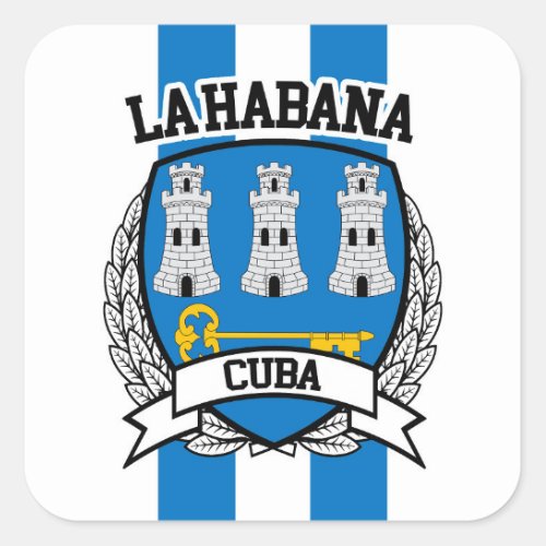 Havana Square Sticker