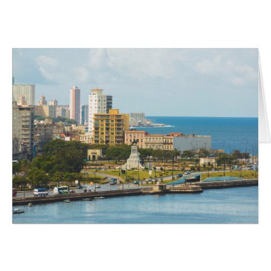 Havana Waterfront, Cuba. Cards (Front Horizontal)