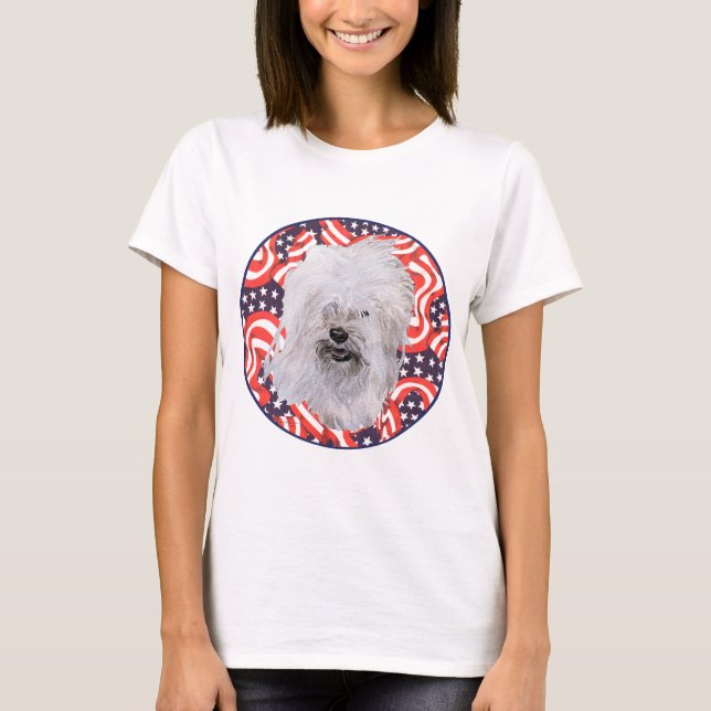 Havanese 4th of July T-Shirt (Front)