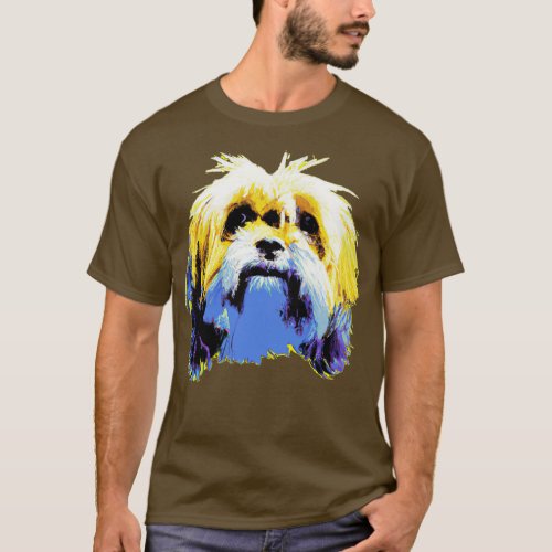 Havanese Art Dog Lover Gifts 3 T_Shirt