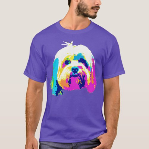 Havanese Art Dog Lover Gifts 4 T_Shirt