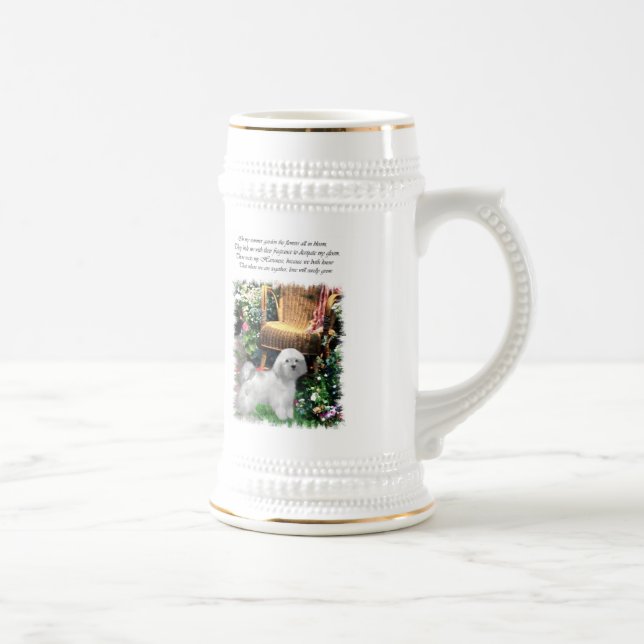 Havanese Art Gifts Beer Stein (Right)