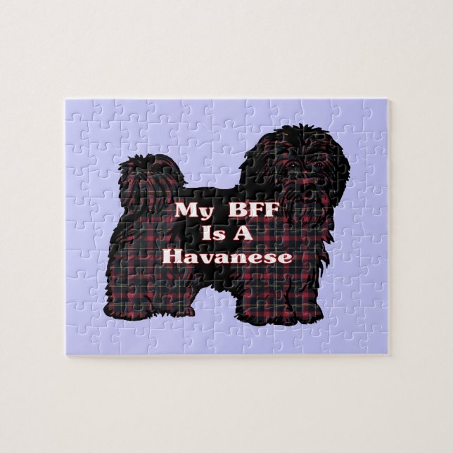HAVANESE BFF JIGSAW PUZZLE (Horizontal)