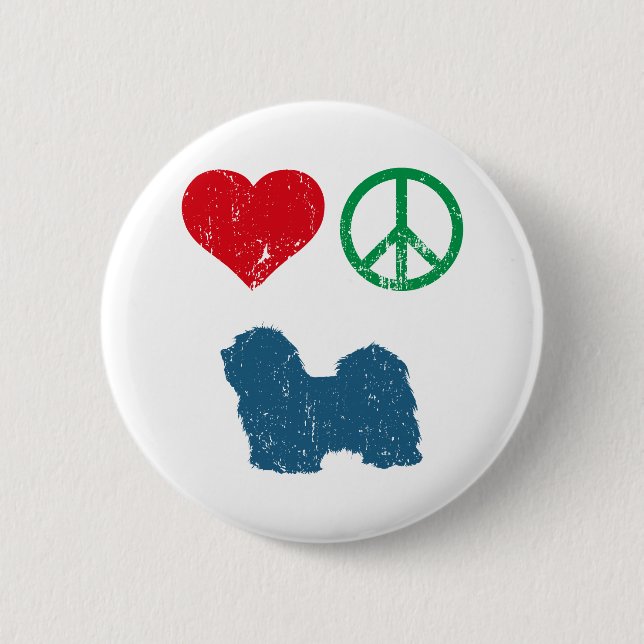 Havanese Button (Front)