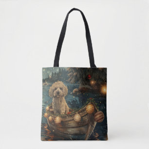 Havanese Christmas Festive Voyage Tote Bag